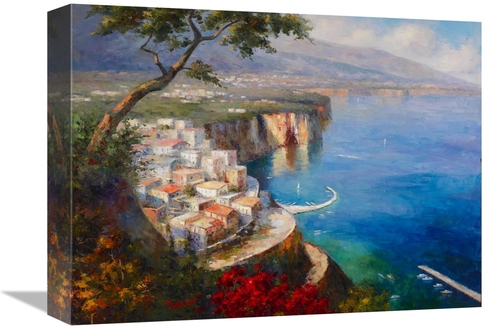 Global Gallery GCS-132599-1216-142 12 x 16 in. Monterosso Coast Art Pr