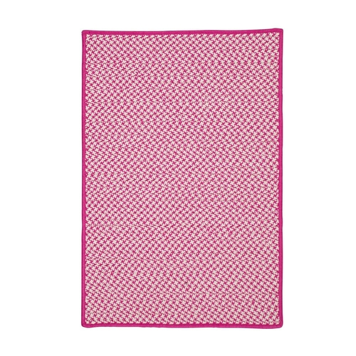 Colonial Mills OT78A008X028SX 8 x 28 in. Outdoor Houndstooth Magenta S
