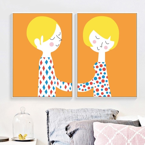 Couple Boy Girl Posters And Prints Wall