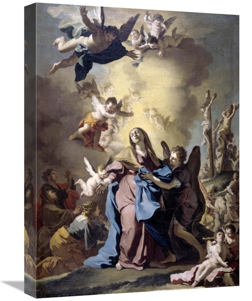 Global Gallery GCS-281260-22-142 22 in. The Virgin Swooning on Calvary