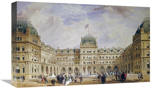 Global Gallery GCS-267596-22-142 22 in. The Quadrangle of the New Live