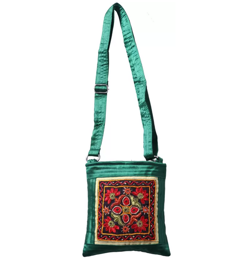 Green Women Sling Bag - Medium