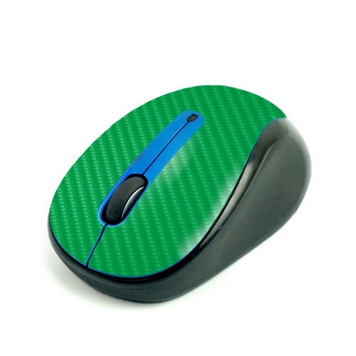 MightySkins CF-LOGM510-Solid Green Carbon Fiber Skin for Logitech M325