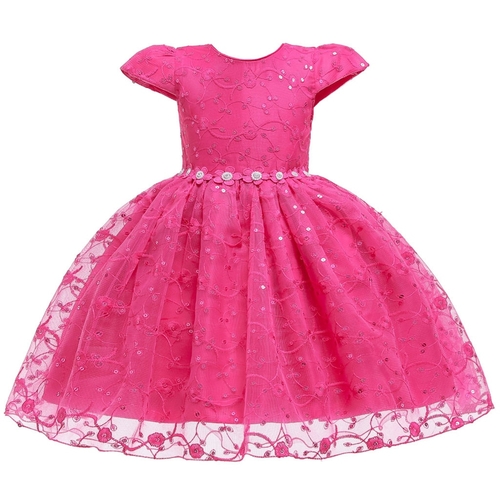 Toddler Kid Girl Lace Sleeveless Princess Gown