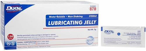 Dukal Lubricating Jelly. Pack of 150 Medical Lubricants. Lubricant