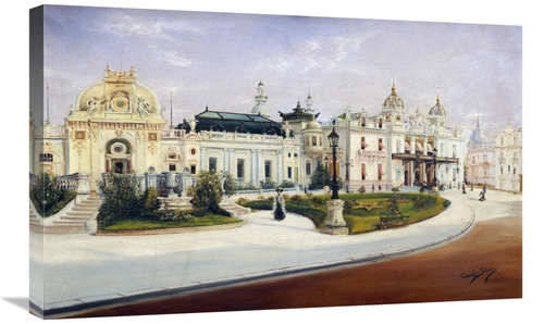 Global Gallery GCS-267349-30-142 30 in. The Casino, Monte Carlo Ar