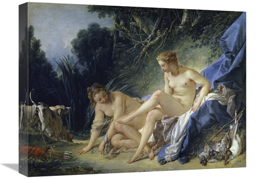 Global Gallery GCS-281754-22-142 22 in. Diana Leaving the Bath Art Pri
