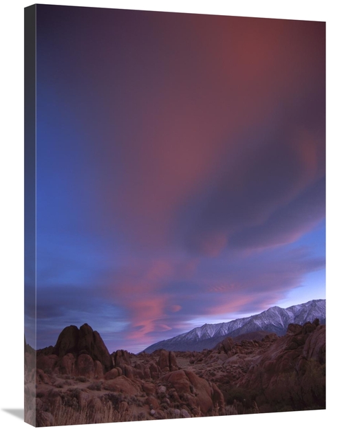 Global Gallery GCS-452069-2432-142 24 x 32 in. Sunrise Over the Sierra