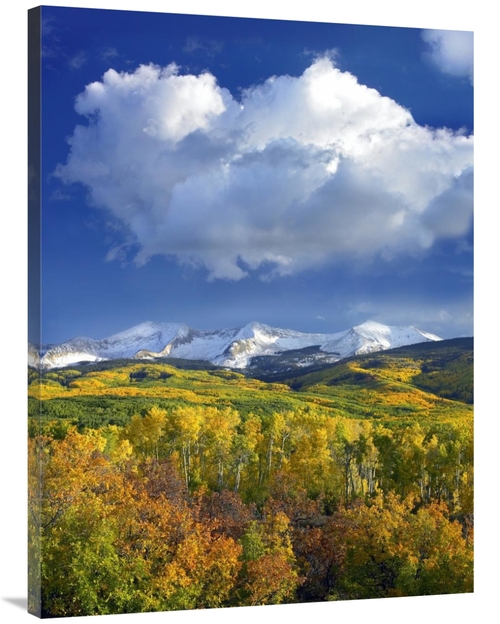 Global Gallery GCS-397098-3040-142 30 x 40 in. East Beckwith Mountain 