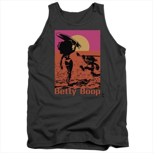 Boop-Summer - Adult Tank Top, Charcoal - Medium