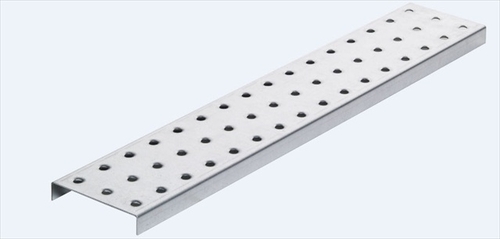 Alligator Board ALGSTRP3x16GALV 3 in. L x 16 in. W Metal Pegboard Stri