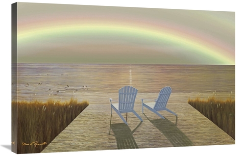 Global Gallery GCS-398737-2436-142 24 x 36 in. Over the Rainbow Art Pr