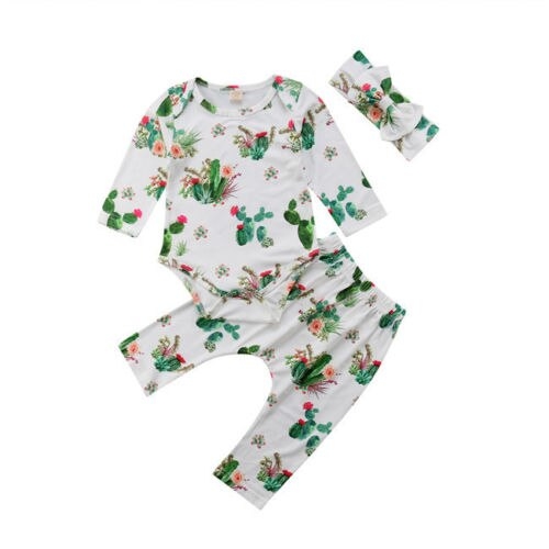 Newborn Baby Boys Girls Romper Jumpsuit 