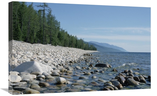 20 x 30 in. Rocky Beaches, Holy Nose Peninsula, Lake Baikal
