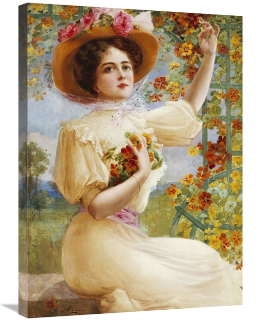 Global Gallery GCS-267524-30-142 30 in. A Summer Beauty Art Print - Em