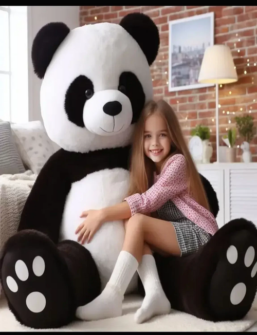 3 Feet panda teddy bear stuffed animal toys for gift