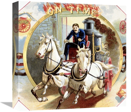 Global Gallery GCS-281020-16-142 16 in. On Time Art Print - Unknown