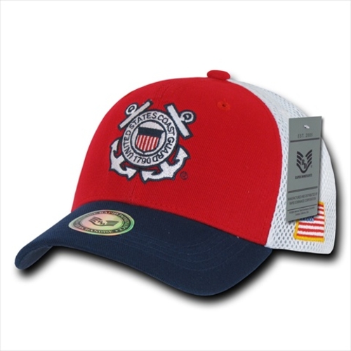 Rapid Dominance S010-COASTGUARD Deluxe Mesh Military Caps, Coast G