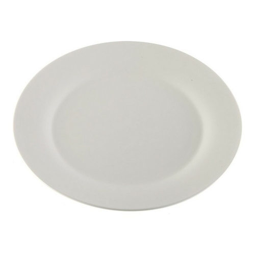 Flat plate Versa Circular White Porcelain (27 x 27 cm)