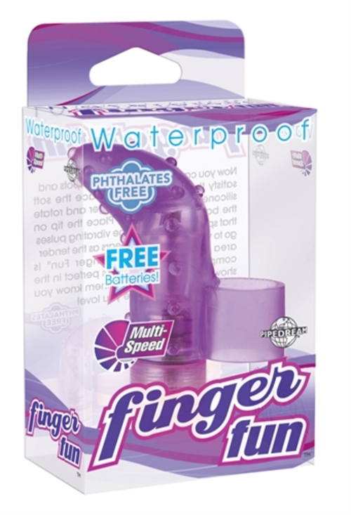 Waterproof Finger Fun - Purple