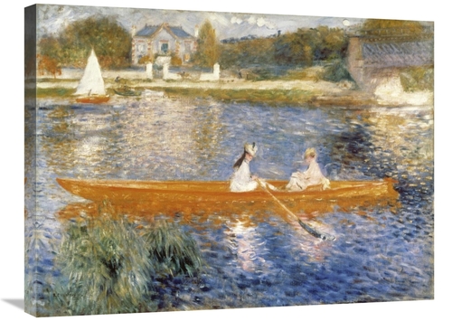 Global Gallery GCS-279683-30-142 30 in. The Seine at Asnieres Art Prin