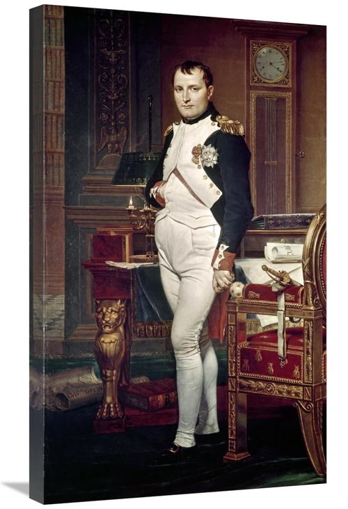 Global Gallery GCS-277275-30-142 30 in. Napoleon in His Study Art Prin