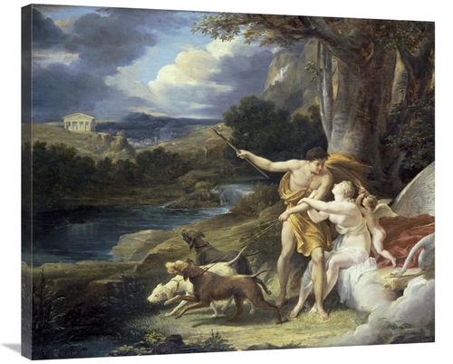 Global Gallery GCS-282707-36-142 36 in. Venus & Adonis Art Print - Ale