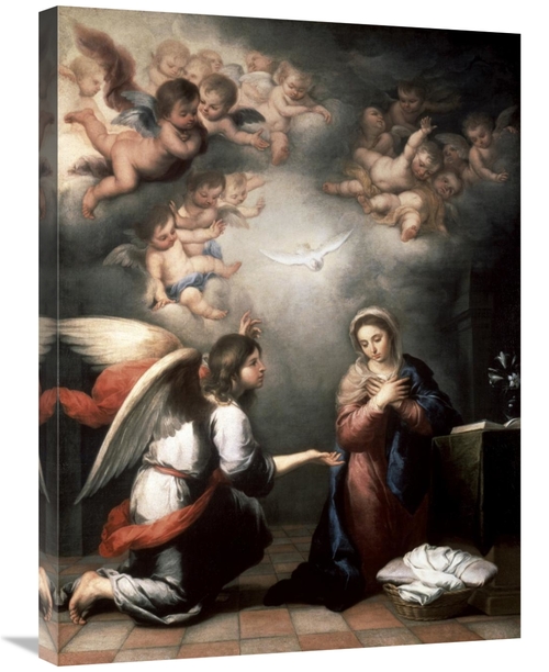 Global Gallery GCS-278797-30-142 30 in. Annunciation Art Print - Barto