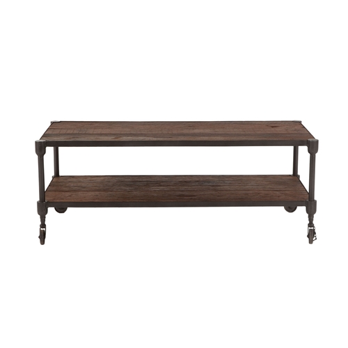 World Interiors ZWPX48RL 48 in. Paxton Reclaimed Teak Coffee Table wit