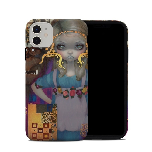 DecalGirl A11HC-ALICEKLIMT Apple iPhone 11 Hybrid Case - Alice in a Kl