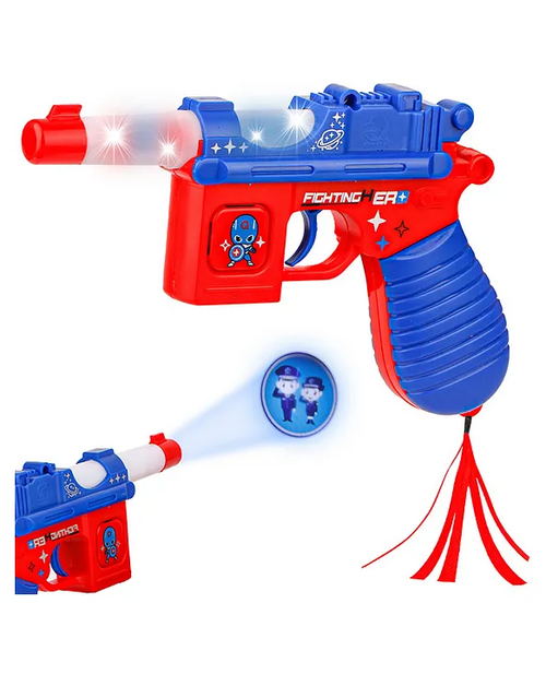 Projector Toy Gun with Realistic Sound