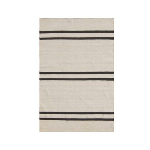 Lara Shore White Black Rug