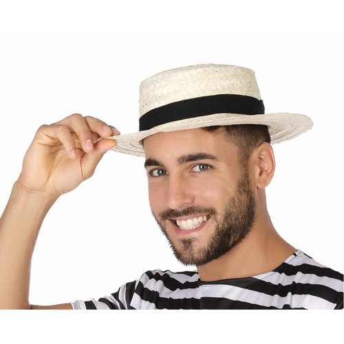 Straw Hat White