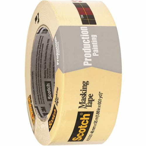 Scotch T9372020 2 in. x 60 yards 2020 Masking Tape, Natural - Case