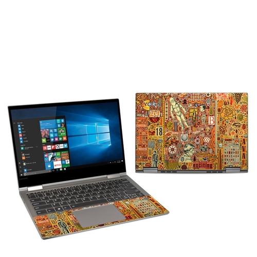 DecalGirl LY730-GLDNT Lenovo Yoga 730 13 in. Skin - The Golding Time