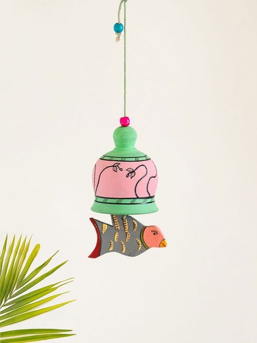 Flappy Bird Terracotta Decorative Hanging