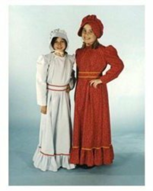 Alexander Costume 11-163-R Pioneer Girl Costume - Red, 8-10