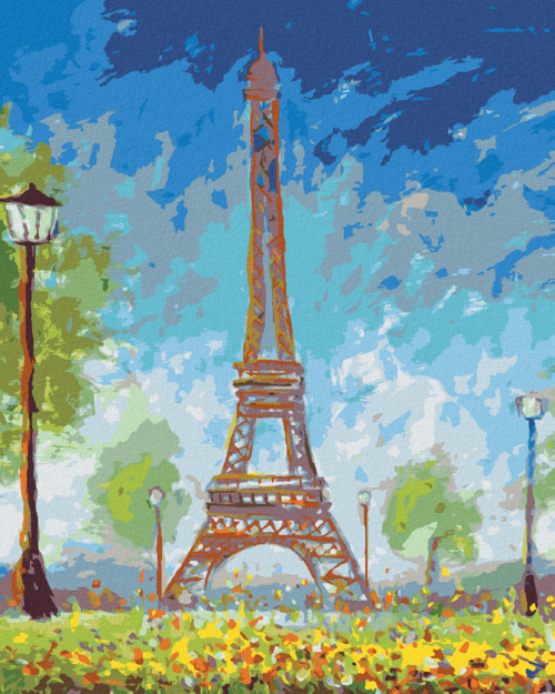 Paint by Numbers - EIFFEL TOWER IN SUMMER