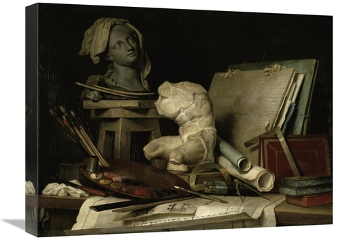 Global Gallery GCS-283273-22-142 22 in. The Attributes of the Arts Art