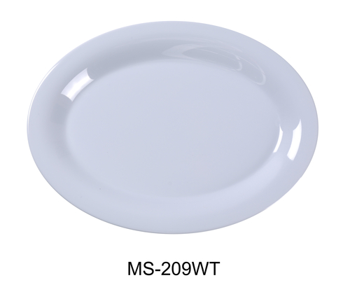 Yanco MS-209WT Mile Stone Oval Platter