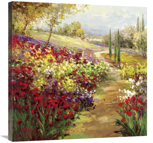 Global Gallery GCS-130170-3030-142 30 x 30 in. Trainee De Fleur Art Pr