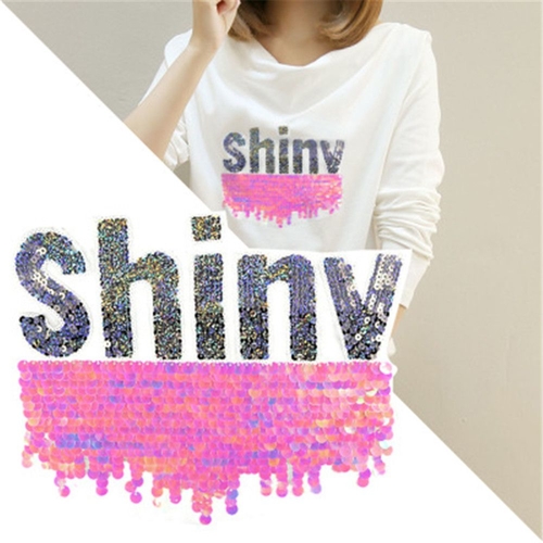 1 pc Letters Shape Reversible Change color