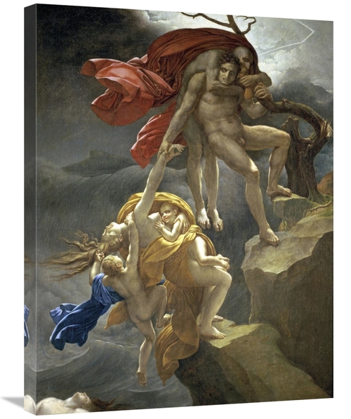 Global Gallery GCS-281971-30-142 30 in. Scene of the Flood Art Print -