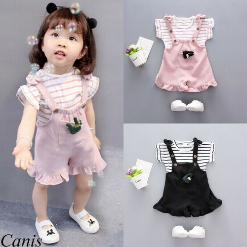 Cute Toddler Kids Baby Girl Clothing Sets Summer