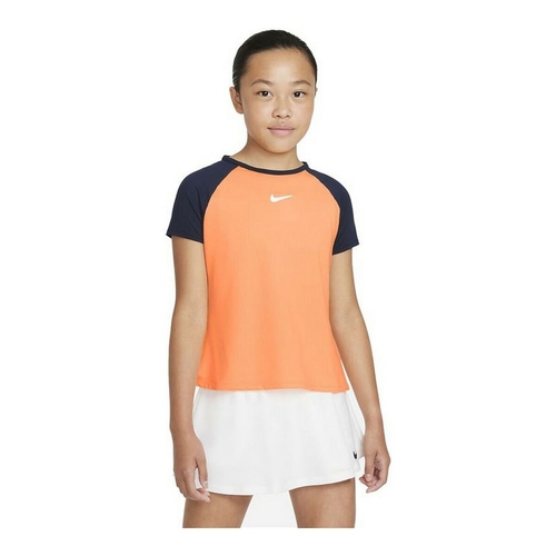 Child's Short Sleeve T-Shirt Nike Dri-FIT Victory Orange 89 %