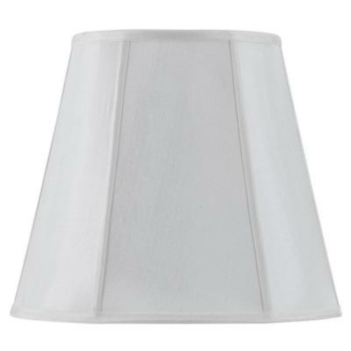 Cal Lighting SH-8101-17-WH 17 in. Vertical Piped Basic Coolie Shade- W