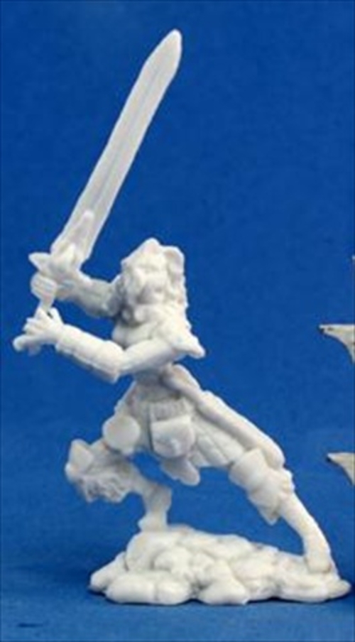 Reaper Miniatures 77062 Bones - Deenah- Female Barbarian