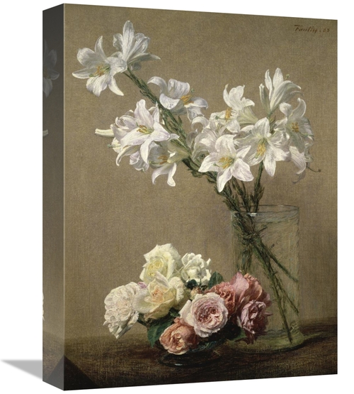 Global Gallery GCS-282022-16-142 16 in. Lilies in a Vase Art Print - H