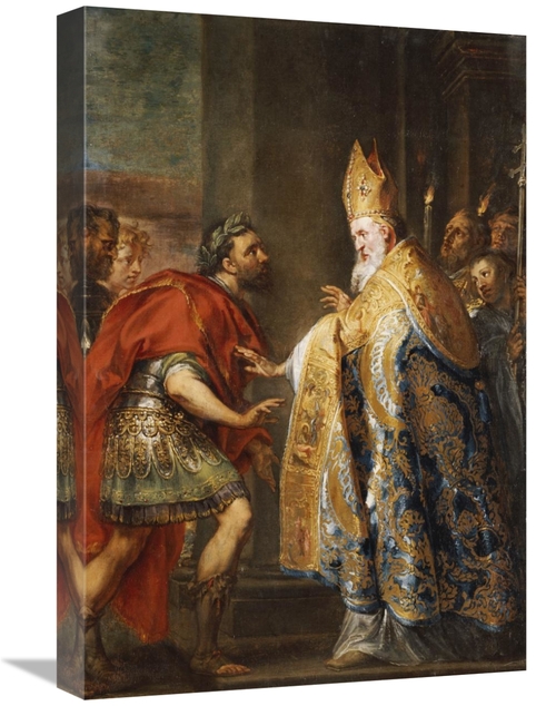 Global Gallery GCS-267490-22-142 22 in. The Emporer Theodosius Before 