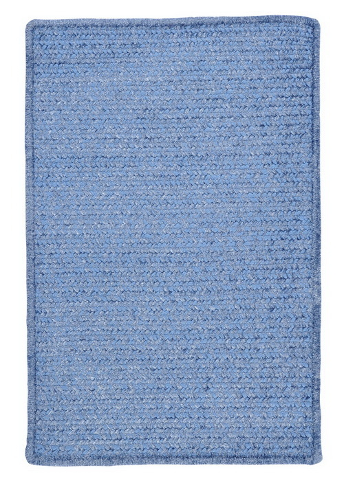 Colonial Mills Rug M501R024X120S Simple Chenille - Petal Blue 2 ft. x 